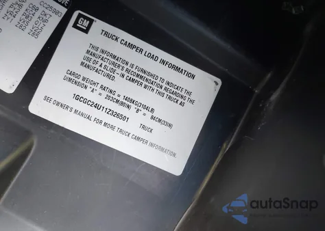 2001 Chevrolet Silverado 2500 Ls from USA, damaged, VIN 1GCGC24U11Z326501